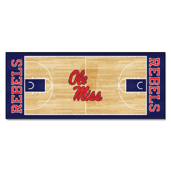 Ole Miss Rebels Court Runner Rug - 30in. x 72in.