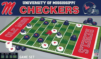 Ole Miss Rebels NCAA Checkers