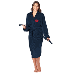 Ole Miss Rebels NCAA Logo Silk Touch Robe S/M Small/Medium