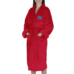 Ole Miss Rebels NCAA Team Pride Silk Touch Robe Small/Medium