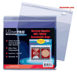 One Touch Resealable Bag - Booklet Vertical - (50 per pack)
