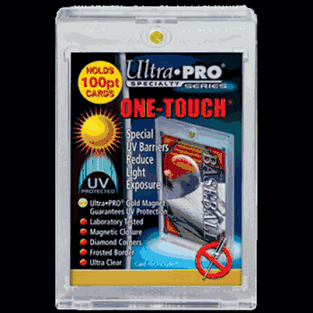 One Touch UV Card Holder With Magnet Closure - 100pt