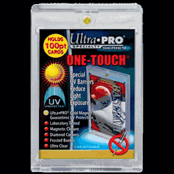 One Touch UV Card Holder With Magnet Closure - 100pt
