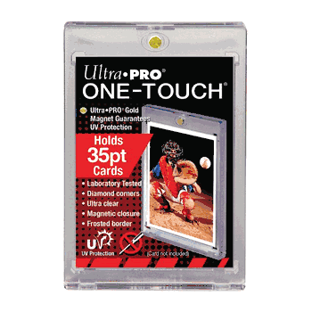 One Touch UV Card Holder with Magnet Closure - 35pt