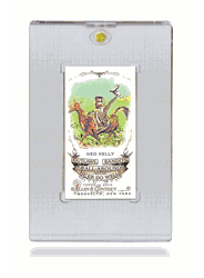 One Touch UV Card Holder with Magnet Closure - Tobacco