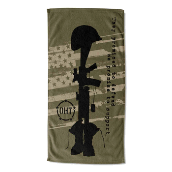 Operation Hat Trick Operation Hat Trick Send Off  Beach Towel 30 x 60 Inches