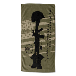 Operation Hat Trick Operation Hat Trick Send Off  Beach Towel 30 x 60 Inches