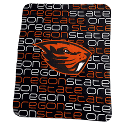 OR State Repeating Logo Classic Fleece