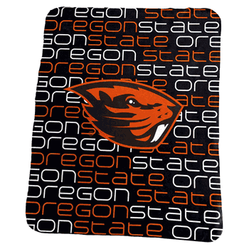 OR State Repeating Logo Classic Fleece