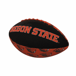 OR State Repeating Mini-Size Rubber Football
