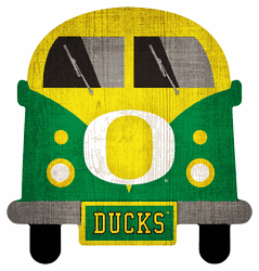Oregon Ducks 12" Team Bus Sign