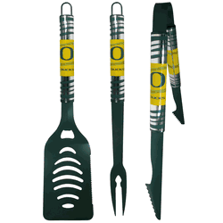 Oregon Ducks 3 pc Color BBQ Tool Set