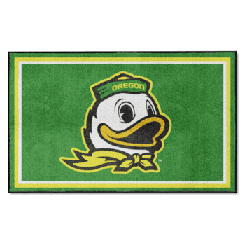 Oregon Ducks 4ft. x 6ft. Plush Area Rug