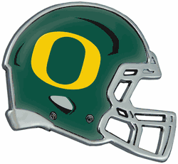 Oregon Ducks Auto Emblem - Helmet