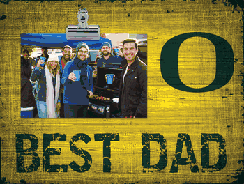 Oregon Ducks Best Dad Clip Frame