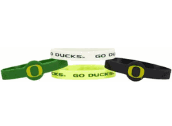 Oregon Ducks Bracelets 4 Pack Silicone