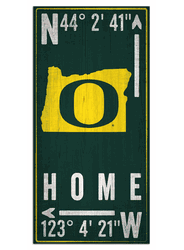 Oregon Ducks Coordinate 6x12 Sign