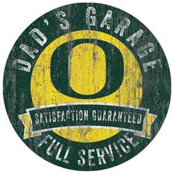 Oregon Ducks Dad's Garage Sign
