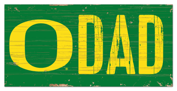 Oregon Ducks Dad Sign