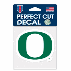 Oregon Ducks Decal 4x4 Perfect Cut Color