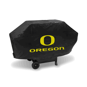 Oregon Ducks Deluxe Grill Cover (Black)