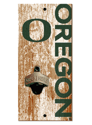Oregon Ducks Distressed Bottle Opener