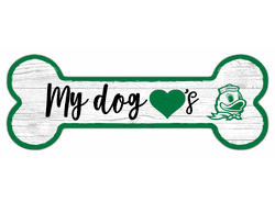 Oregon Ducks Dog Bone 6x12 Sign