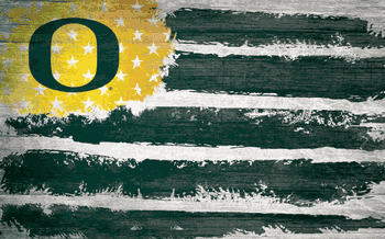 Oregon Ducks Flag 11x19