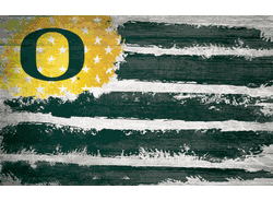 Oregon Ducks Flag 11x19