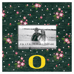 Oregon Ducks Floral 10x10 Frame