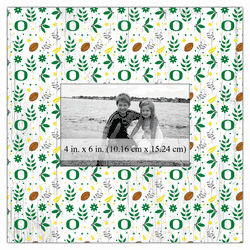 Oregon Ducks Floral Pattern 10x10 Frame