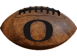 Oregon Ducks Football - Vintage Throwback - 9 Inches