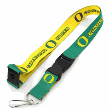 Oregon Ducks Lanyard Reversible