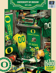 Oregon Ducks NCAA Locker Room 500pc Puzzle