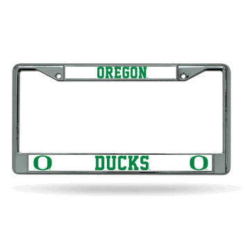 Oregon Ducks Chrome Frame