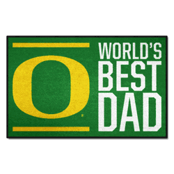 Oregon Ducks Starter Mat Accent Rug - 19in. x 30in. World's Best Dad Starter Mat