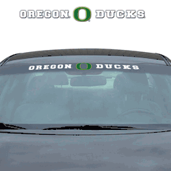 Oregon Ducks Sun Stripe Windshield Decal 3.25 in. x 34 in.