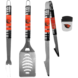 Oregon St. Beavers 3 pc BBQ Set and Chip Clip