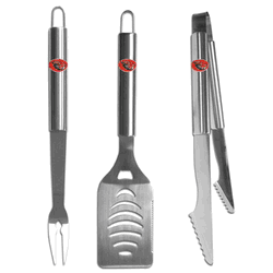 Oregon St. Beavers 3 pc Stainless Steel BBQ Set