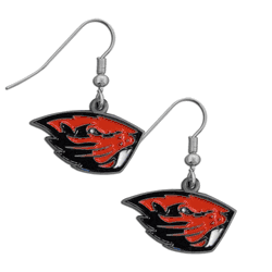 Oregon St. Beavers Dangle Earrings
