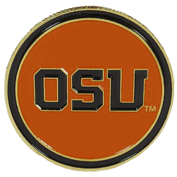 Oregon St. Beavers Golf Ball Marker, Logo