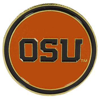 Oregon St. Beavers Golf Ball Marker, Logo