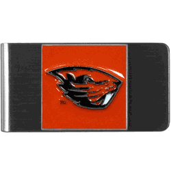 Oregon St. Beavers Steel Money Clip
