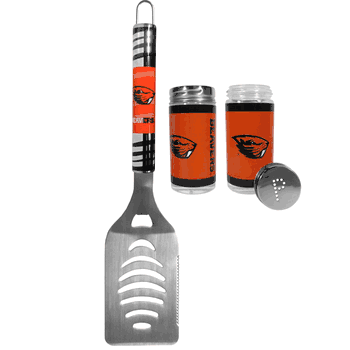 Oregon St. Beavers Tailgater Spatula and Salt and Pepper Shakers