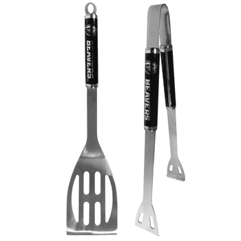 Oregon State Beavers 2 pc Black BBQ Set