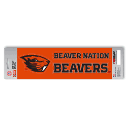 Oregon State Beavers 2 Piece Team Slogan Decal Sticker Set