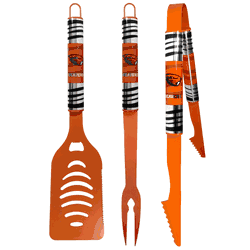 Oregon State Beavers 3 pc Color BBQ Tool Set