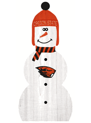 Oregon State Beavers 31" Snowman Leaner