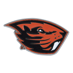Oregon State Beavers 3D Color Metal Emblem