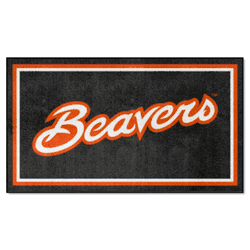 Oregon State Beavers 3ft. x 5ft. Plush Area Rug